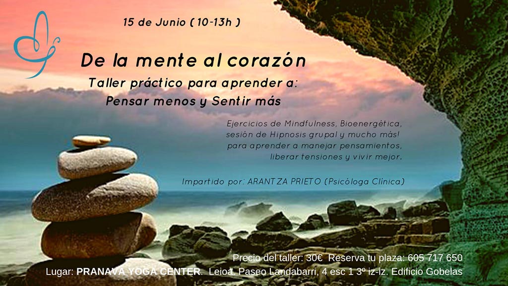 TALLER PRÁCTICO: «DE LA MENTE AL CORAZÓN»